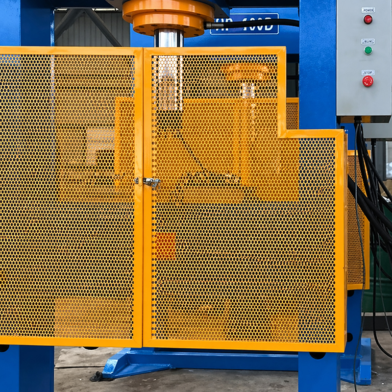 Mechanical protective perforated net