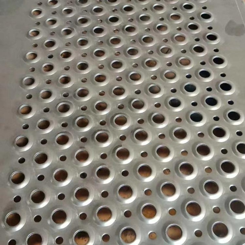 Galvanized Perforated Metal Sheet Round Pattern for Ventilation & Industrial Airflow Systems