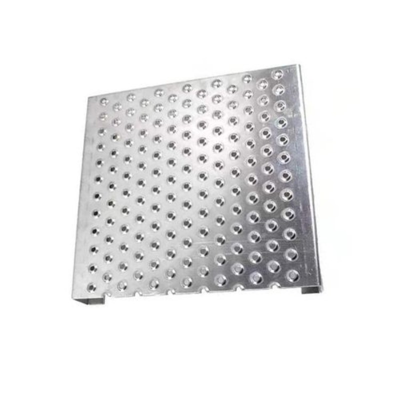 Galvanized Perforated Metal Sheet Round Pattern for Facade Design & Architectural Performance
