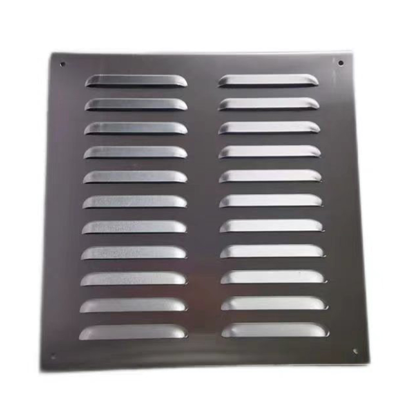 Louver perforated plate