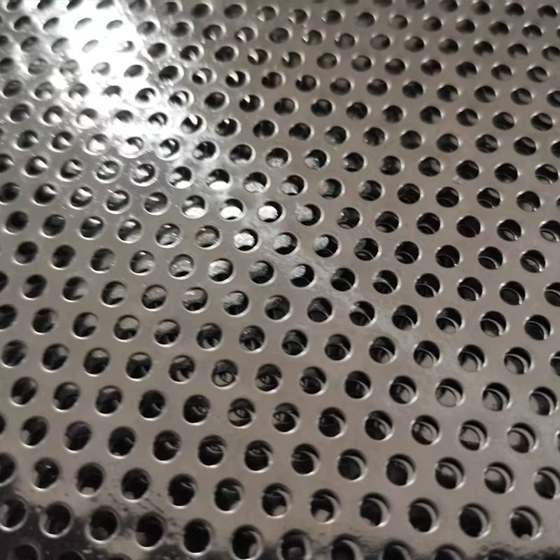 0.5mm Mild Steel Perforated Plate Sieves with R0.5 T1 Round Holes