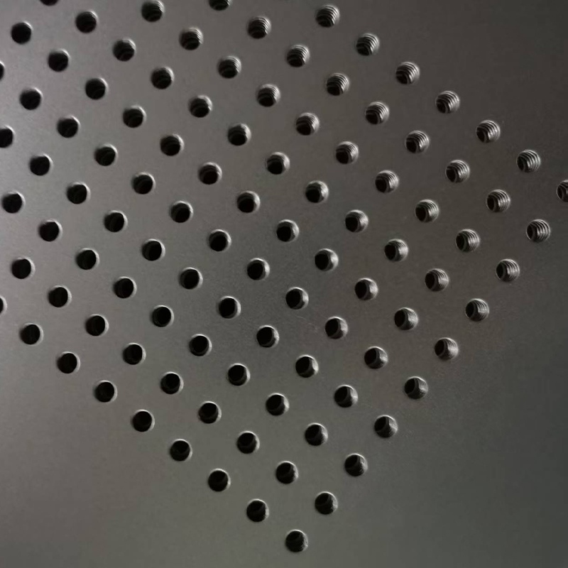 304 Stainless Steel 1mm Round Hole Perforated Mesh Sheet for Filtration and Ventilation