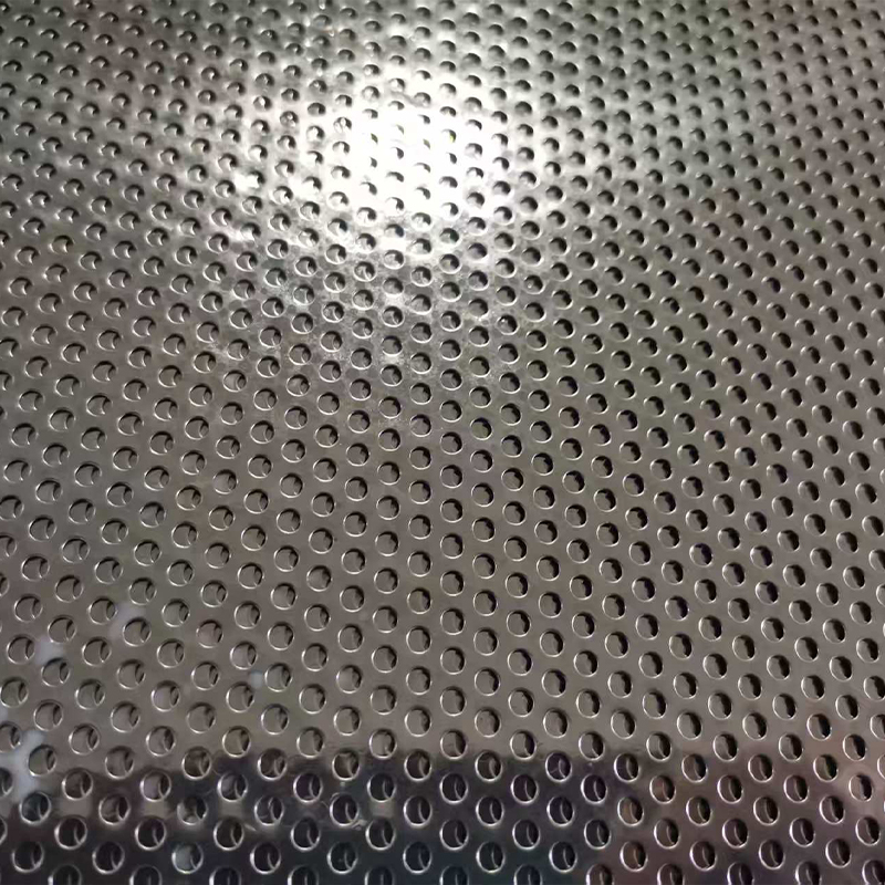 SS304 Stainless Steel Perforated Mesh Sheet for Heat Dissipation and Ventilation