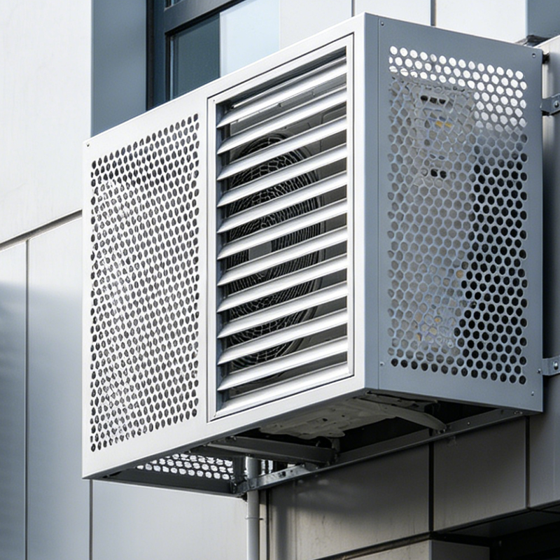 Aluminum Air Conditioner Cover System: Integrated Architectural Engineering Framework