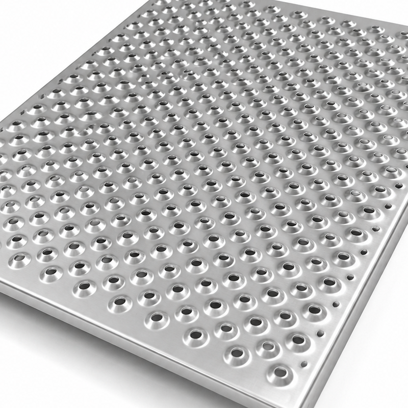 anti slip perforated plate