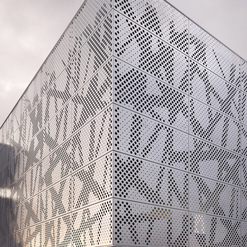 architectural perforated panel