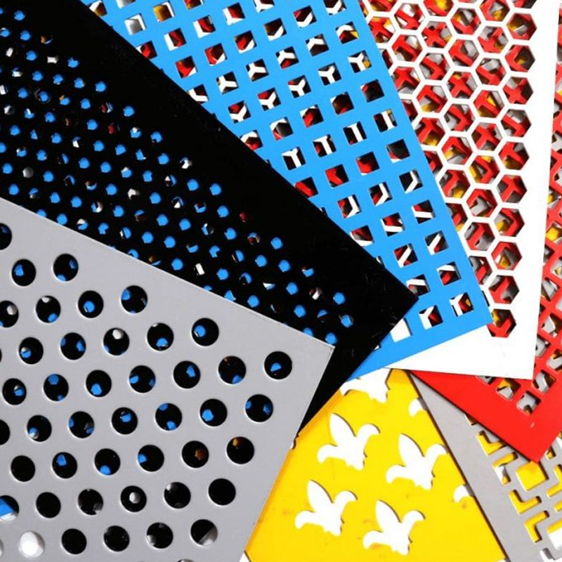 Custom Hole Patterns for Decorative Perforated Sheet Metal Design