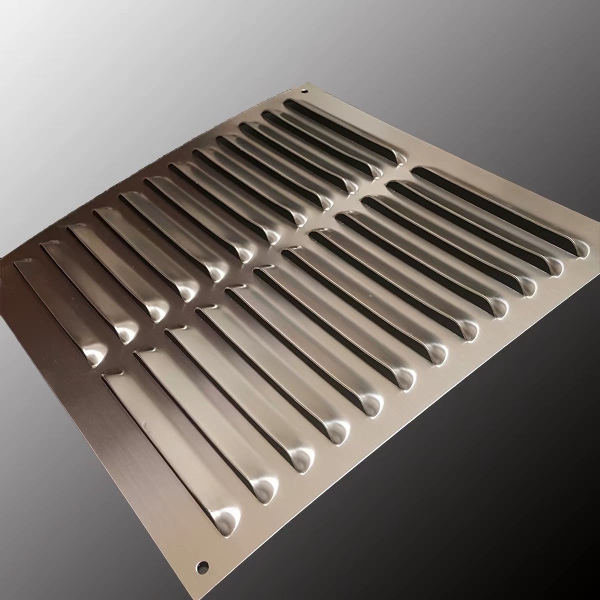 Louver Perforated Sheet | Louver Hole Perforated Metal Panel for Ventilation & Rainproof Facade