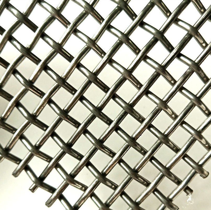 Crimped Wire Mesh | Pre Crimped Woven Wire Cloth for Mining Screening & Decoration