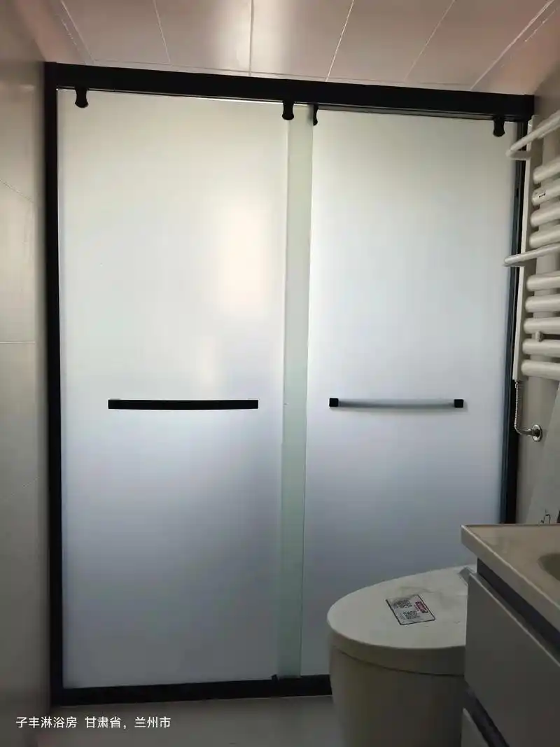 Frosted Shower Door Glass | Acid-Etched Privacy Glass for Shower Doors – Jumbo Glass