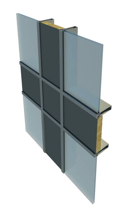 Curtain Wall Spandrel Glass | Opaque Spandrel IGU & Ceramic Frit Glass for Facades – Jumbo Glass