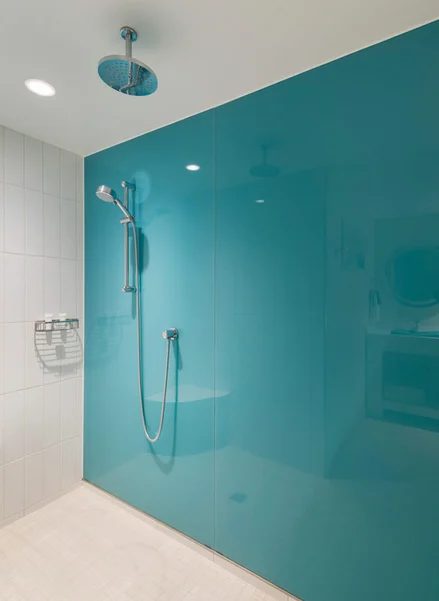 Back Painted Shower Glass | Grout-Free Shower Wall Panels, Any RAL Colour
