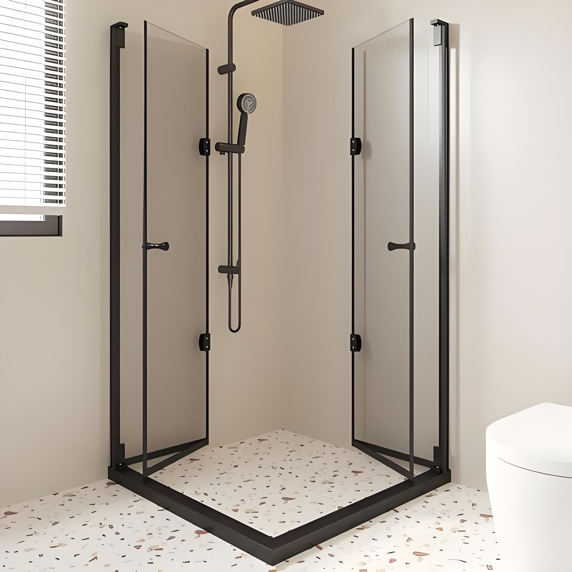 Bifold & Folding Shower Doors | No Swing, No Wall Run