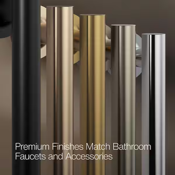 Shower Hardware Finishes | Five Standard Finishes, Matched Across the Assembly