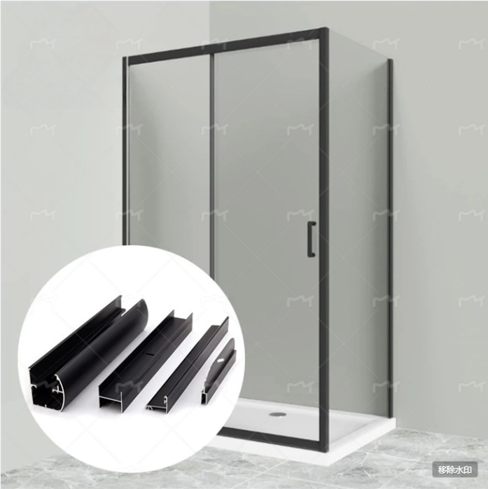 Shower Enclosure Profiles /Shower Profiles | How the Section Chooses the Glass
