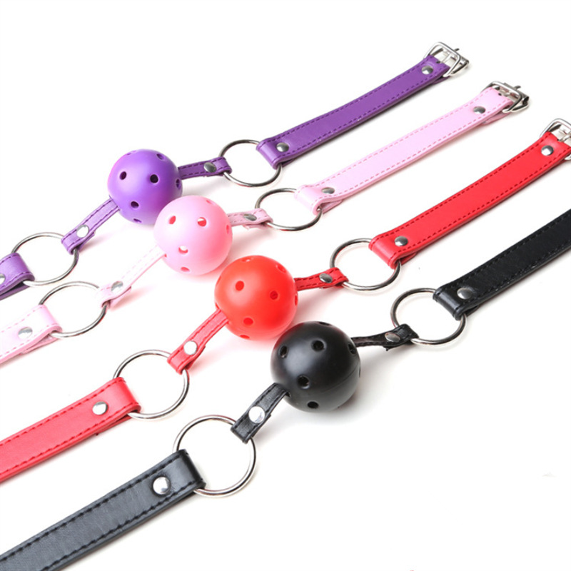 SM with hole mouth, ball mouth, collar plug, restraint, binding, training, role-playing