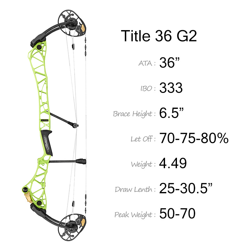 Mathews Compound Bow Title 36 G2
