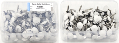 Dental Composite Polishing Benchmark: Twin-Color Polishers for Composite
