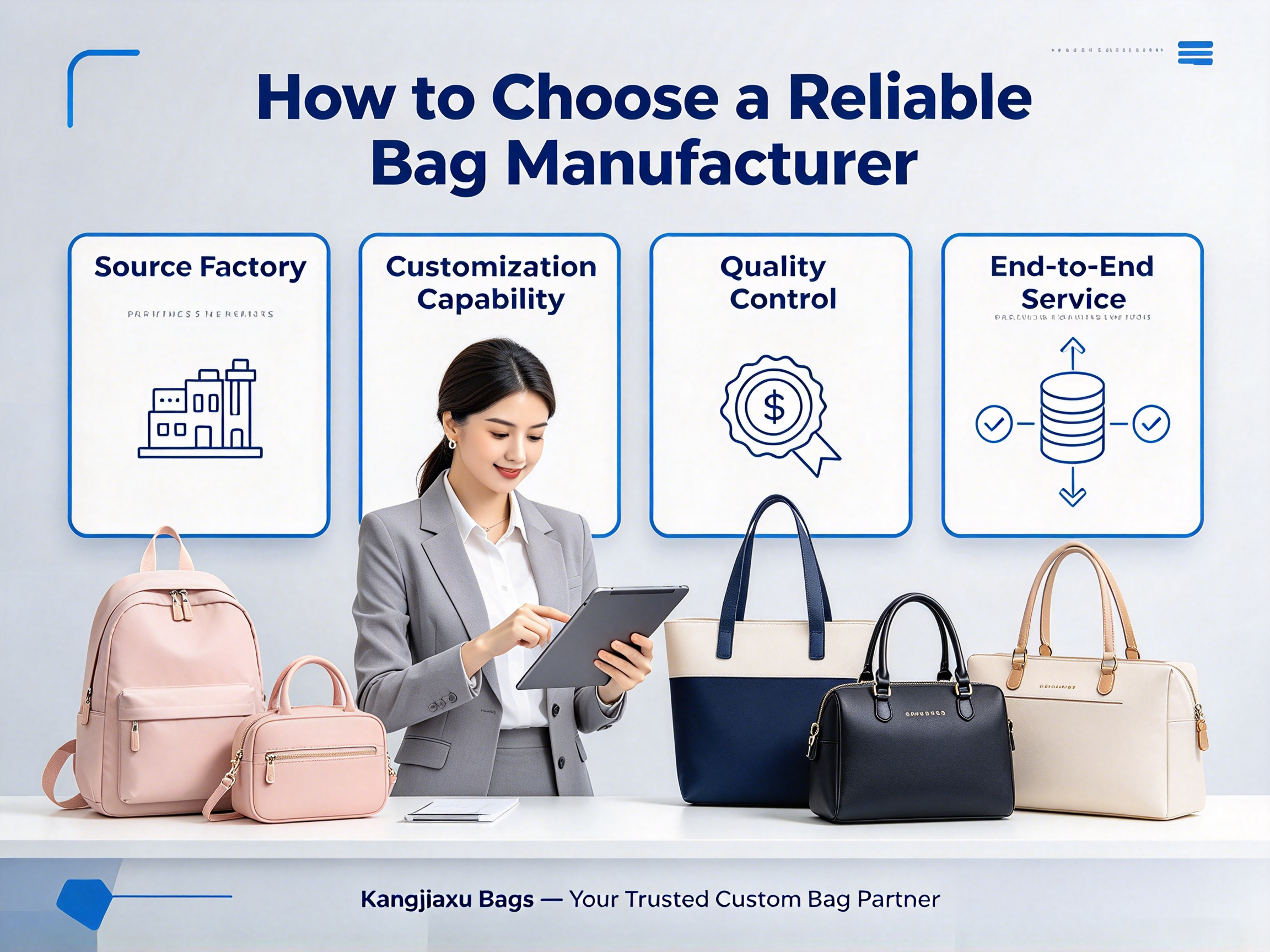 Key Factors to Choose a Reliable Bag Manufacturer for Your Bulk Order