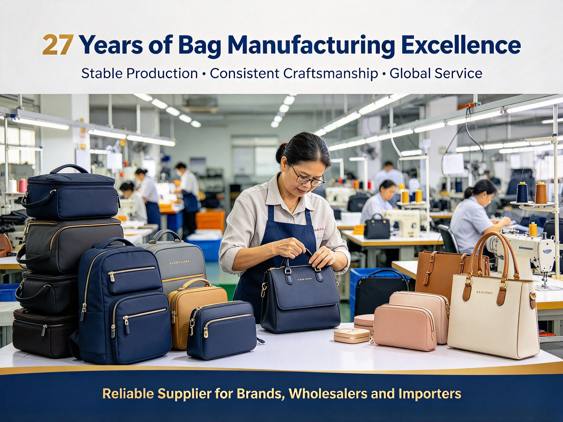 27 Years of Manufacturing Excellence: What Makes Kangjiaxu Bags a Trusted Global Supplier