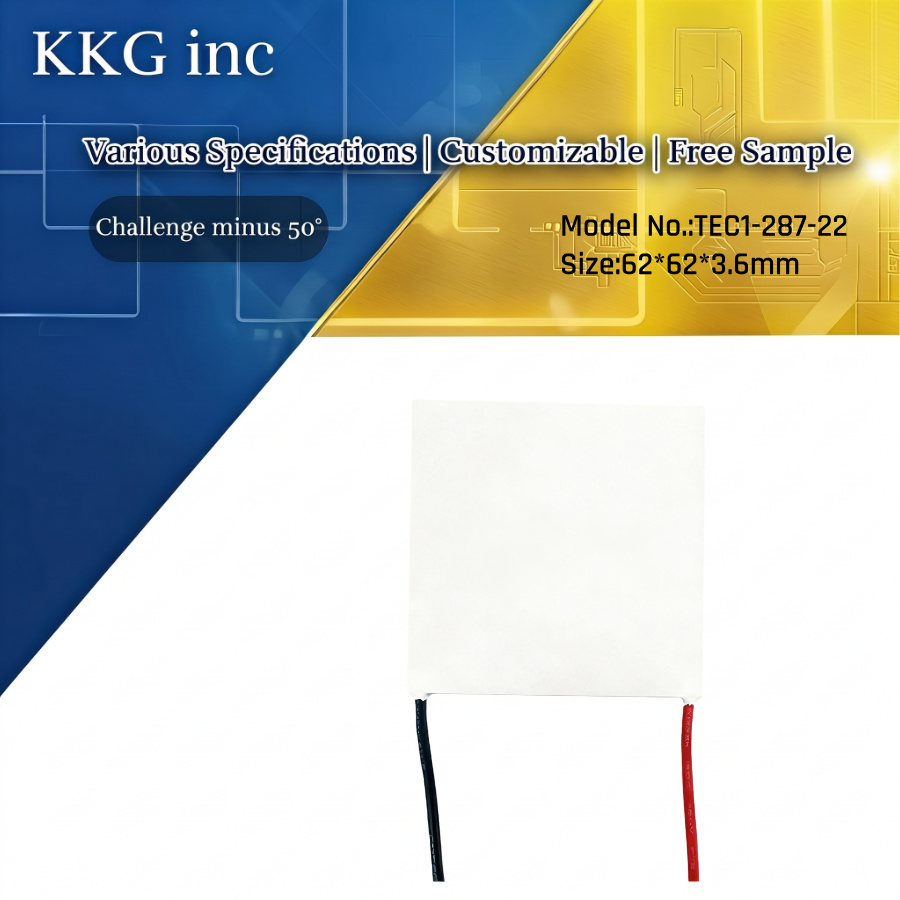 Industrial Peltier Cooler 62*62*3.6mm