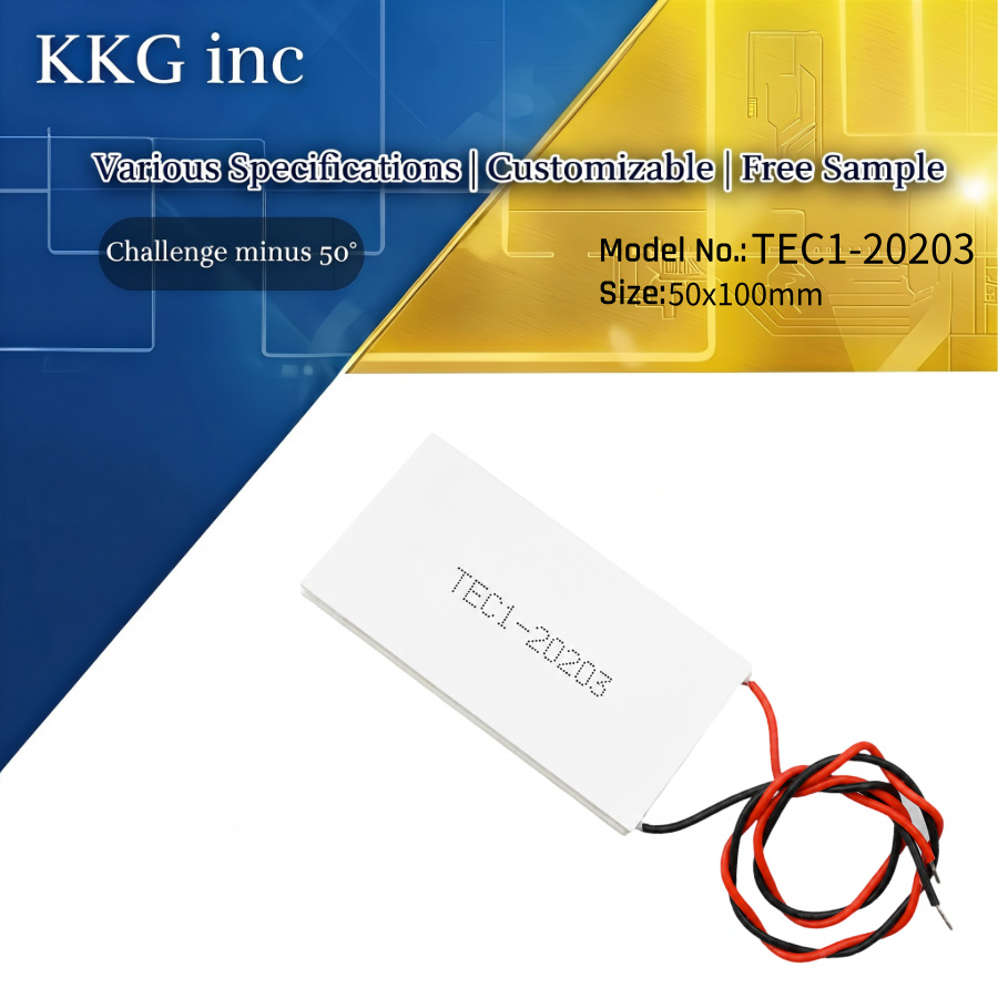 TEC1-20203 Peltier Effect Cooler Peltiers 50*100mm
