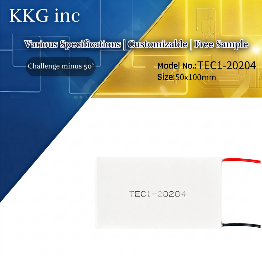 TEC1-20204 Thermoelectric Power Generator 50*100mm