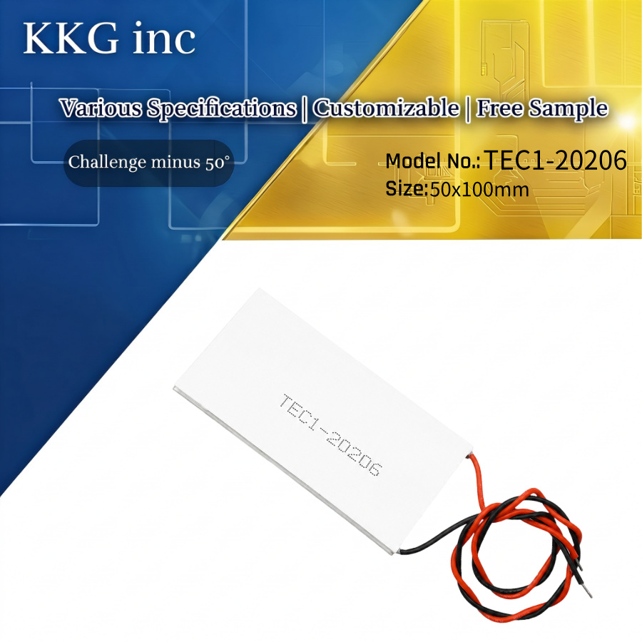 TEC1-20206 Peltier Effect Cooler Peltiers 50*100mm