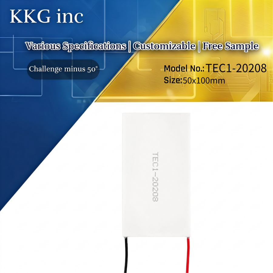 TEC1-20208 Thermoelectric Power Generator 50*100mm