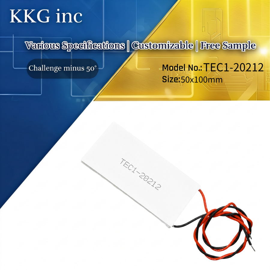 TEC1-20212 Peltier Effect Cooler Peltiers 50*100mm
