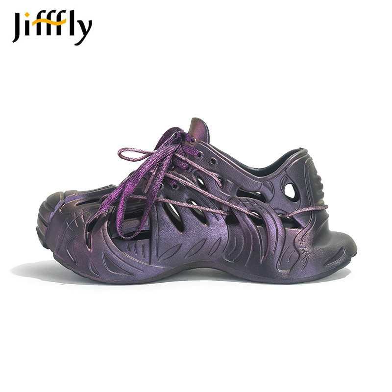 Jifffly Casual Shoes | StitchMonster Hollow Series | DIY Adjustable Lace-up / Double / Model JF-010245