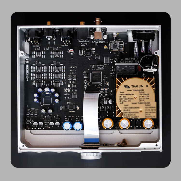 Internal architecture of the SMSL D200 DAC
