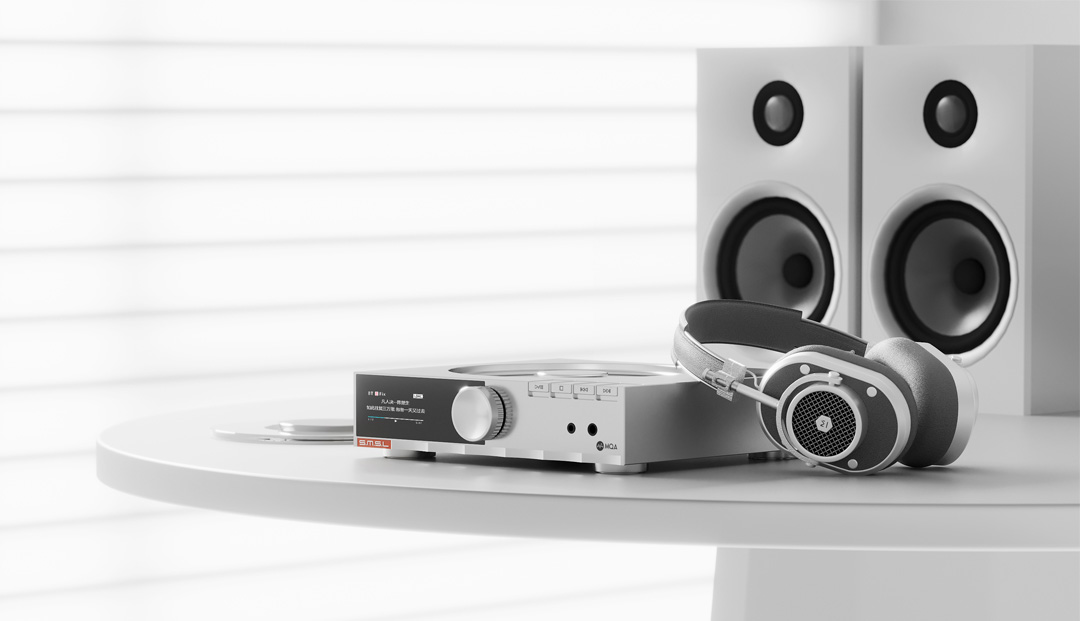 S.M.S.L PL200 MK2 CD player and desktop audio system