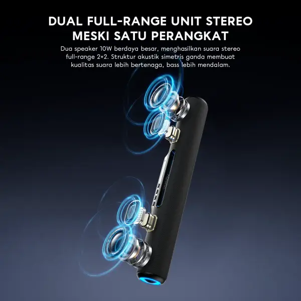 VIVAN Soundbar Speaker Bluetooth Wireless Super Bass S
