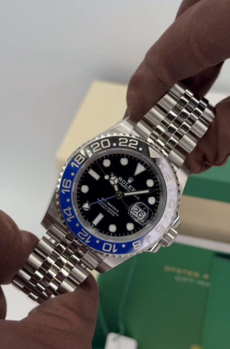 (Super Clone) Rolex GMT Master II 40 Batman 40mm 126710BNLR 2023