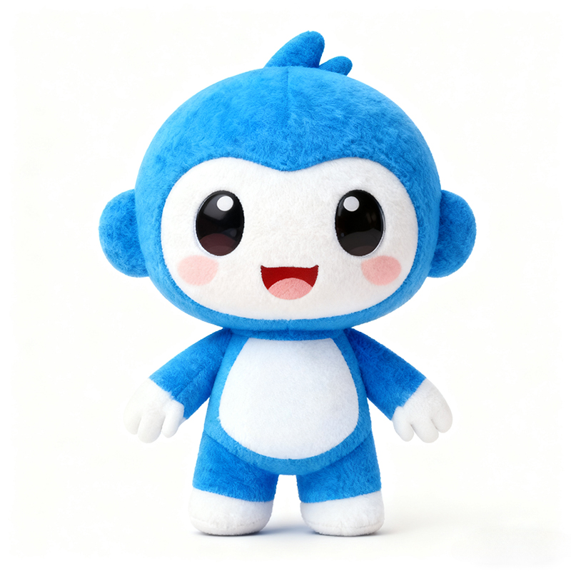 010 Blue Velvet Monkey Boy