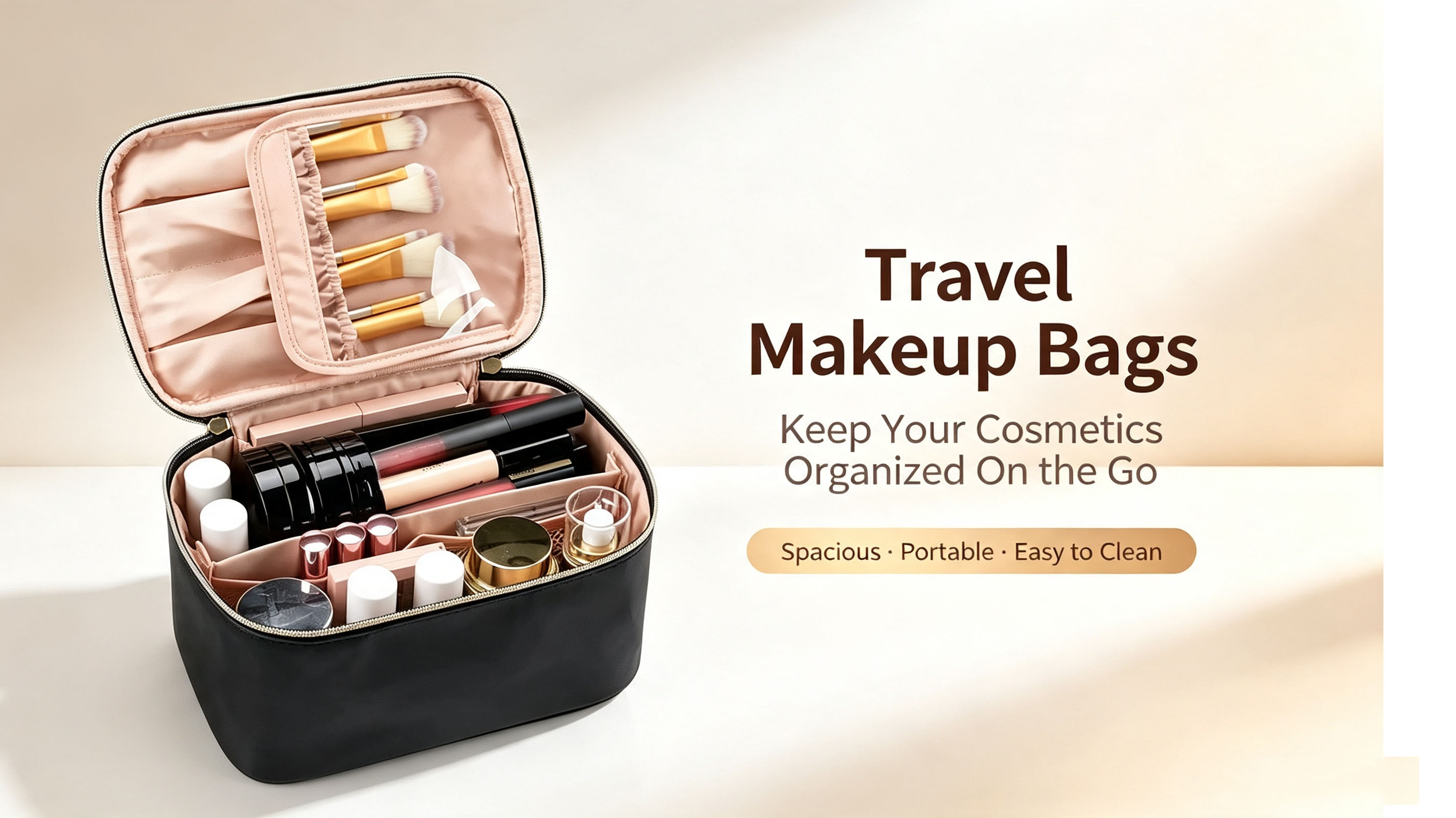 Travel Makeup Bags：Keep Your Cosmetics Organized On the Go