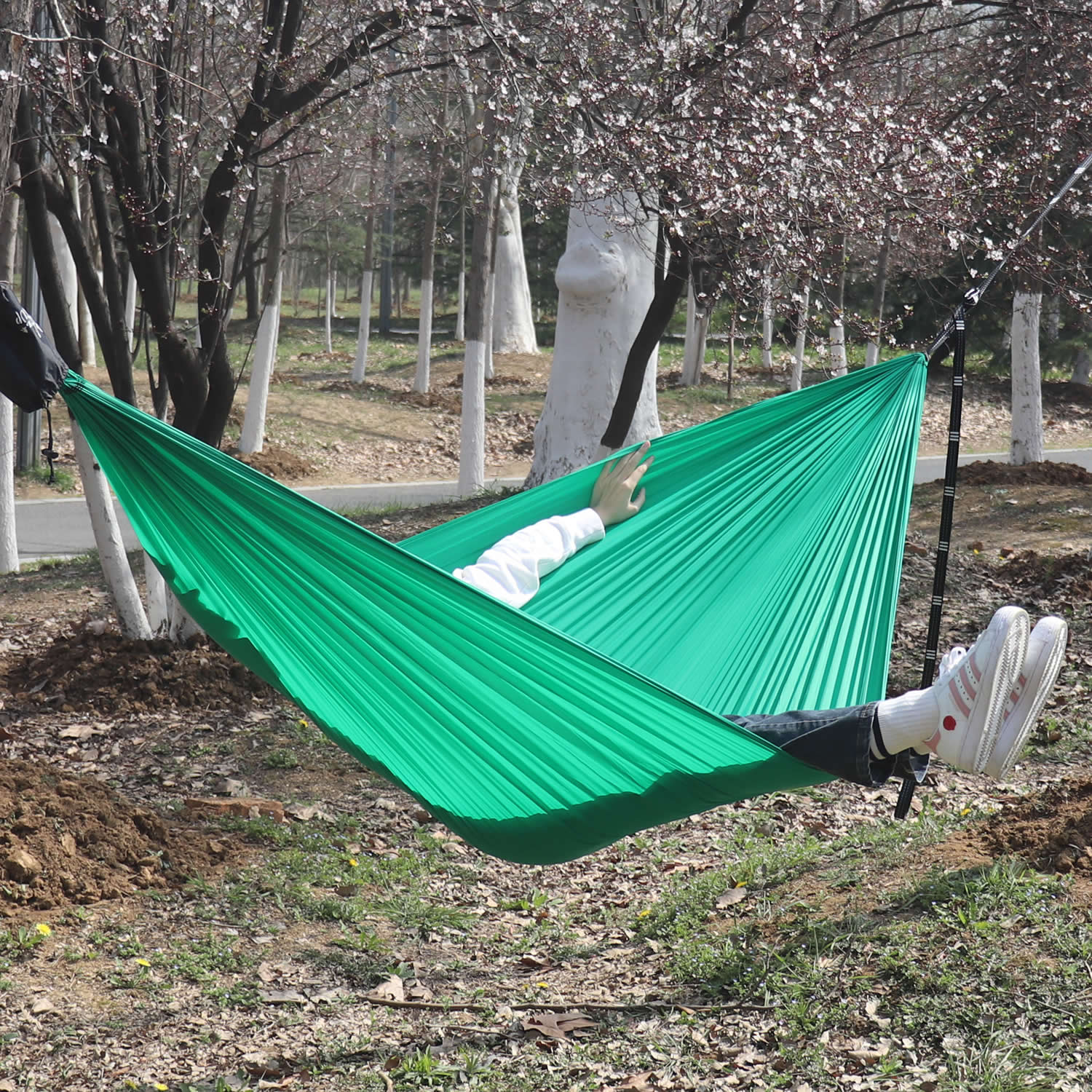Double Lighten Up Camping Hammock - Spacious & Strong for Two Campers