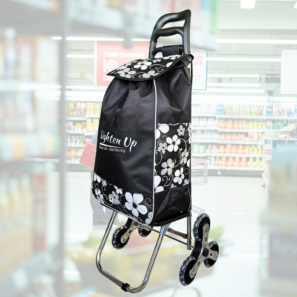 Lighten Up Ultra-Quiet Aluminum Folding Handcart for Home Use - Perfect Gift for Parents & Family