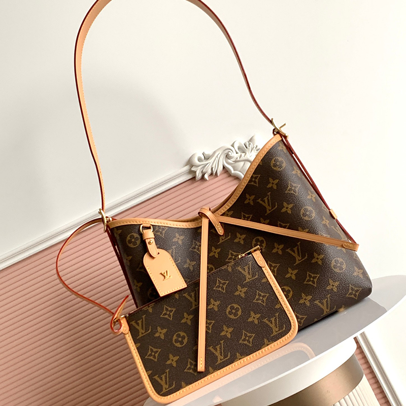 Louis Vuitton CarryAll Small Monogram Bag, Sidecar Bag, Crossbody Bag