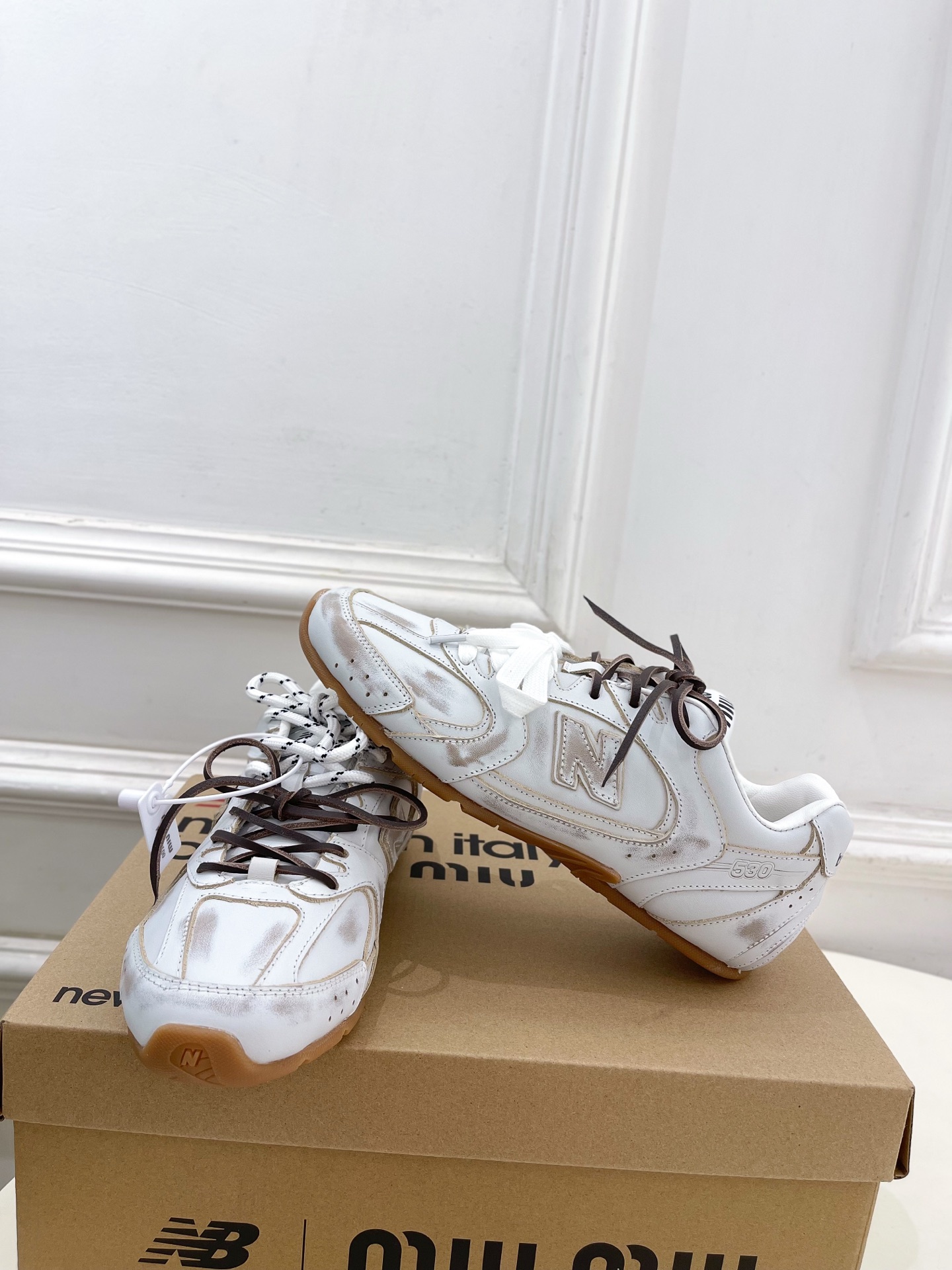 MIU MIU New Balance x Miu Miu 530 聯名運動鞋 情侶款