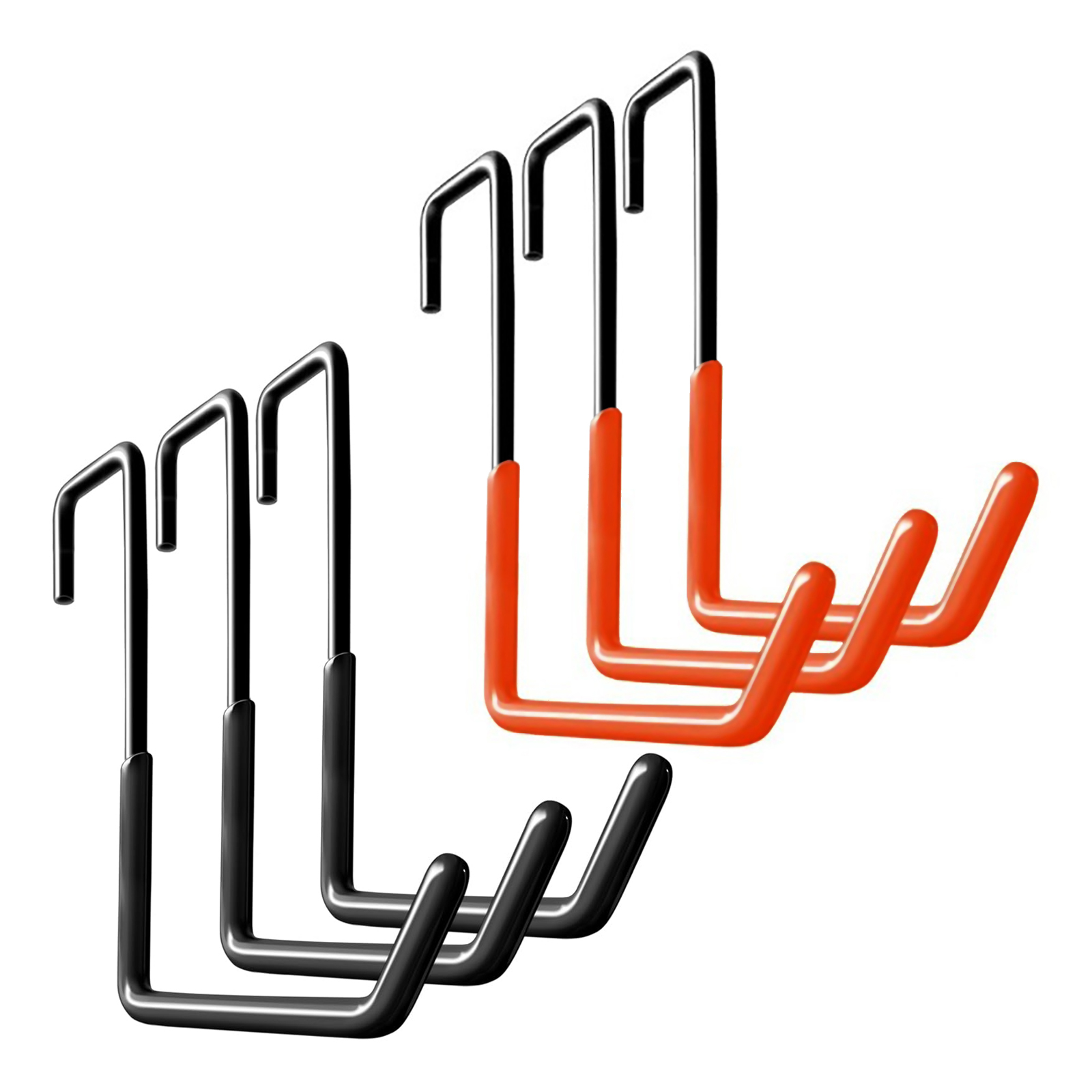 Wall‑Mount Large S‑Shape Garage & Garden Storage Hooks for Bicycles, Ladders and Wood Beams
