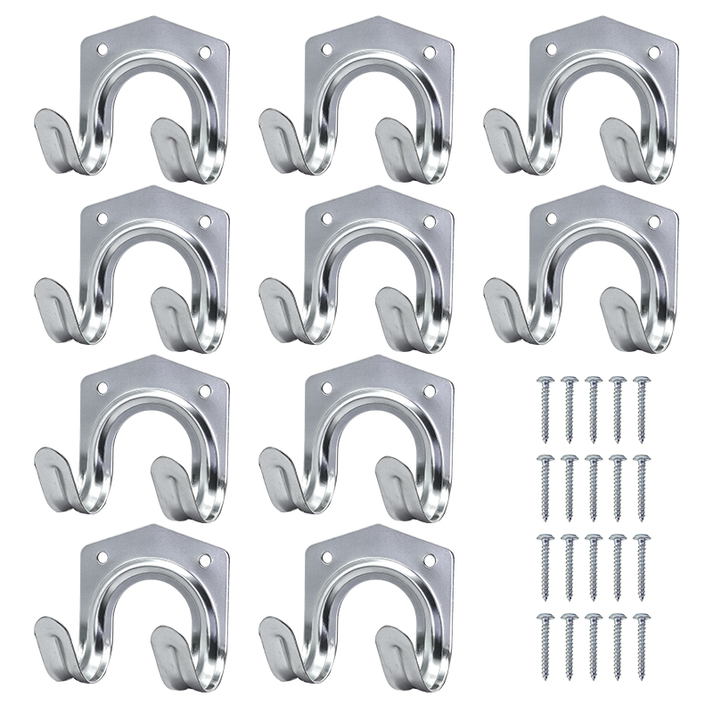 Wooden Board Tool Hook – Wall-Mounted Workshop Storage Hook for Hose & Tools, DIY Craft Hook