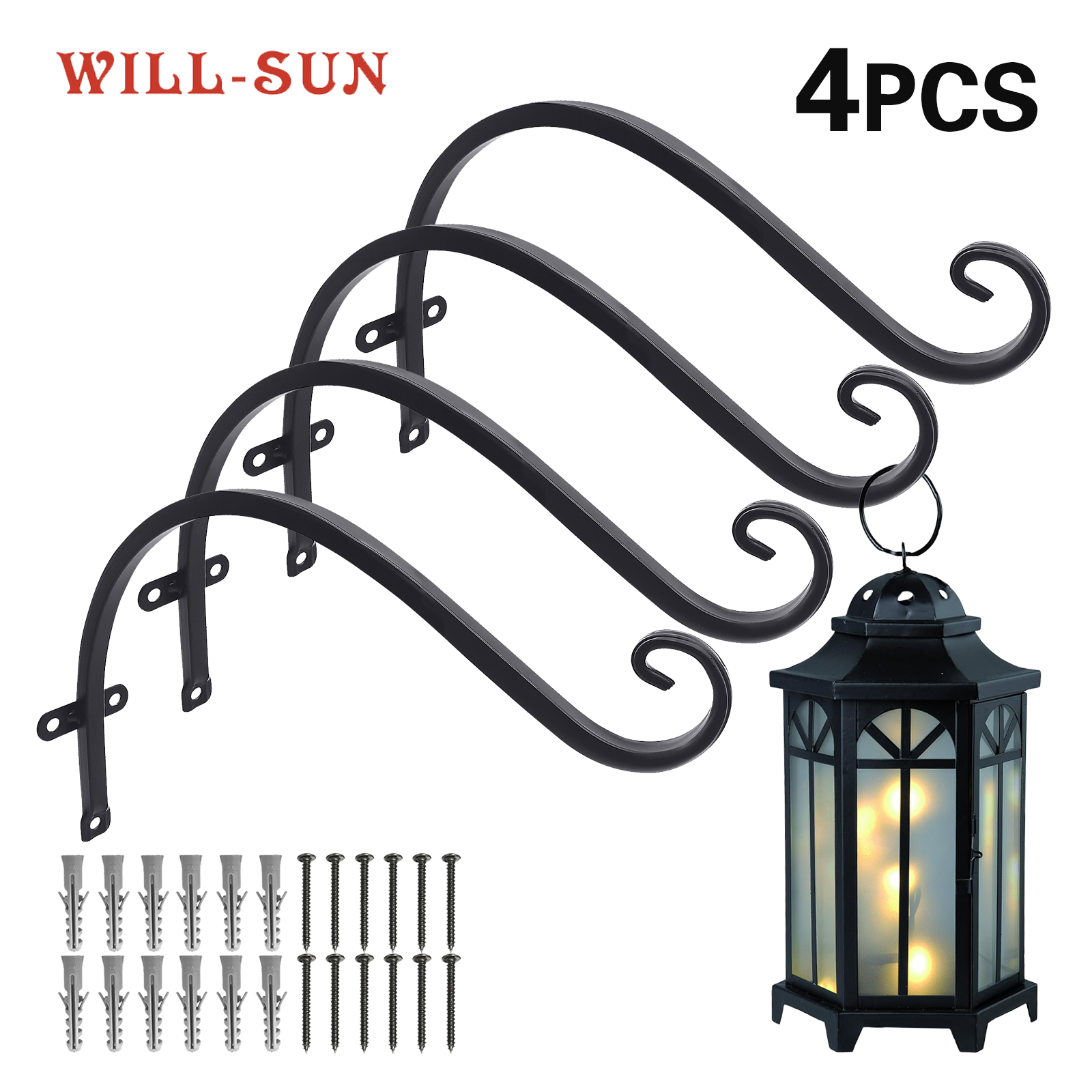 Garden Hook Plant Stand – Hanging Wall Hook for Balcony, Patio & Outdoor Home Decor