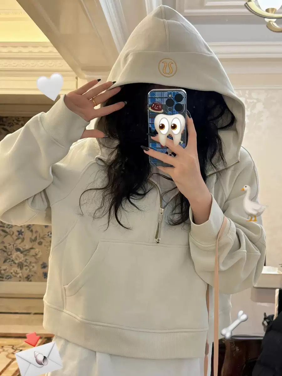 Half Zipper - Scuba Hoodie Sweatshirt