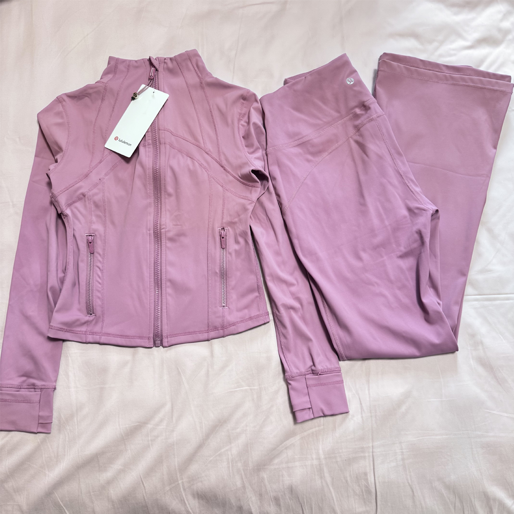 Cropped Define Jacket and Flared Leggings