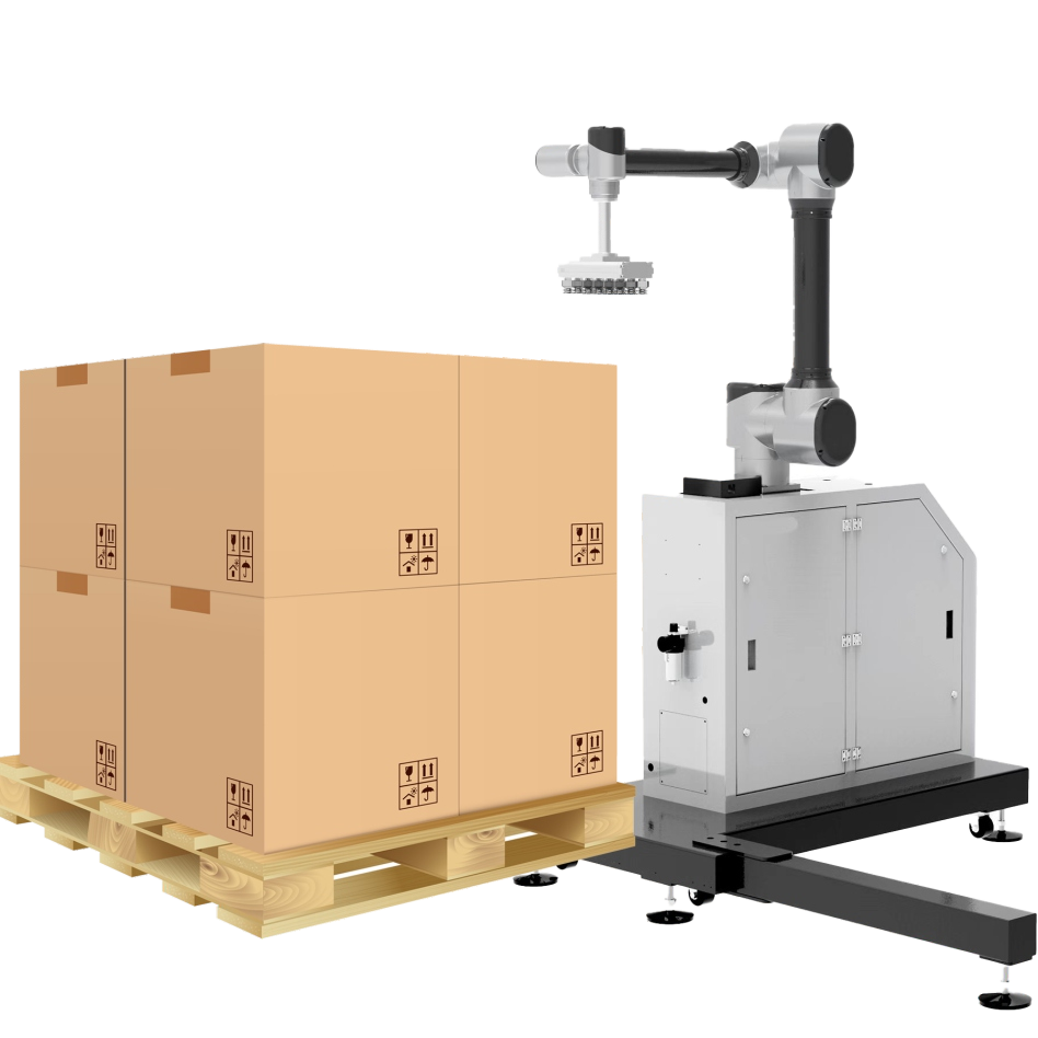 Box-sealing equipment and palletizing robots