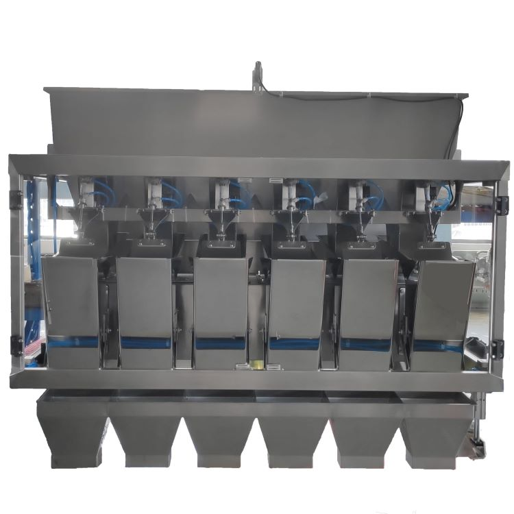 Big Linear Electric Weigher Tomato and Onion Automatic High Productivity Weighing Packaging Machine for Cartons Bottles Cans