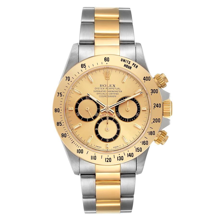 Replik Rolex Daytona Inverted 6 200 Meter Stahl Gelbgold Herrenuhr 16523