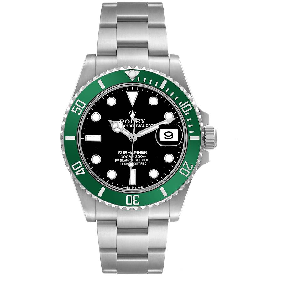 Replik Rolex Submariner Starbucks Grüne Lünette Stahl Herrenuhr 126610